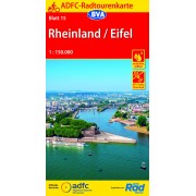 15 Cykelkarta Tyskland Rheiland-Eifel 1:150.000